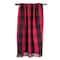 DII® Tango Red & Black Buffalo Check Throw